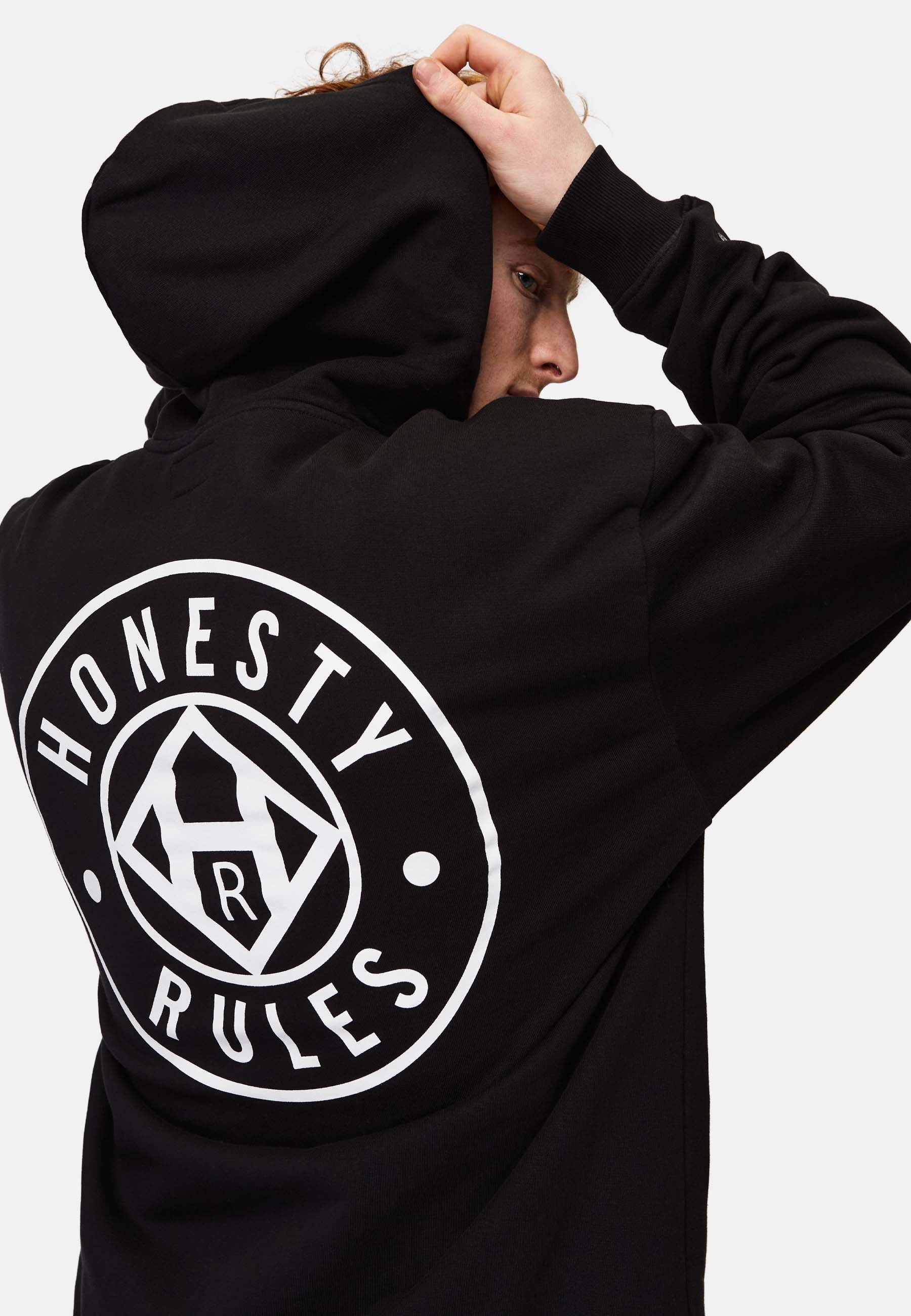 Loose Fit Logo Hooded