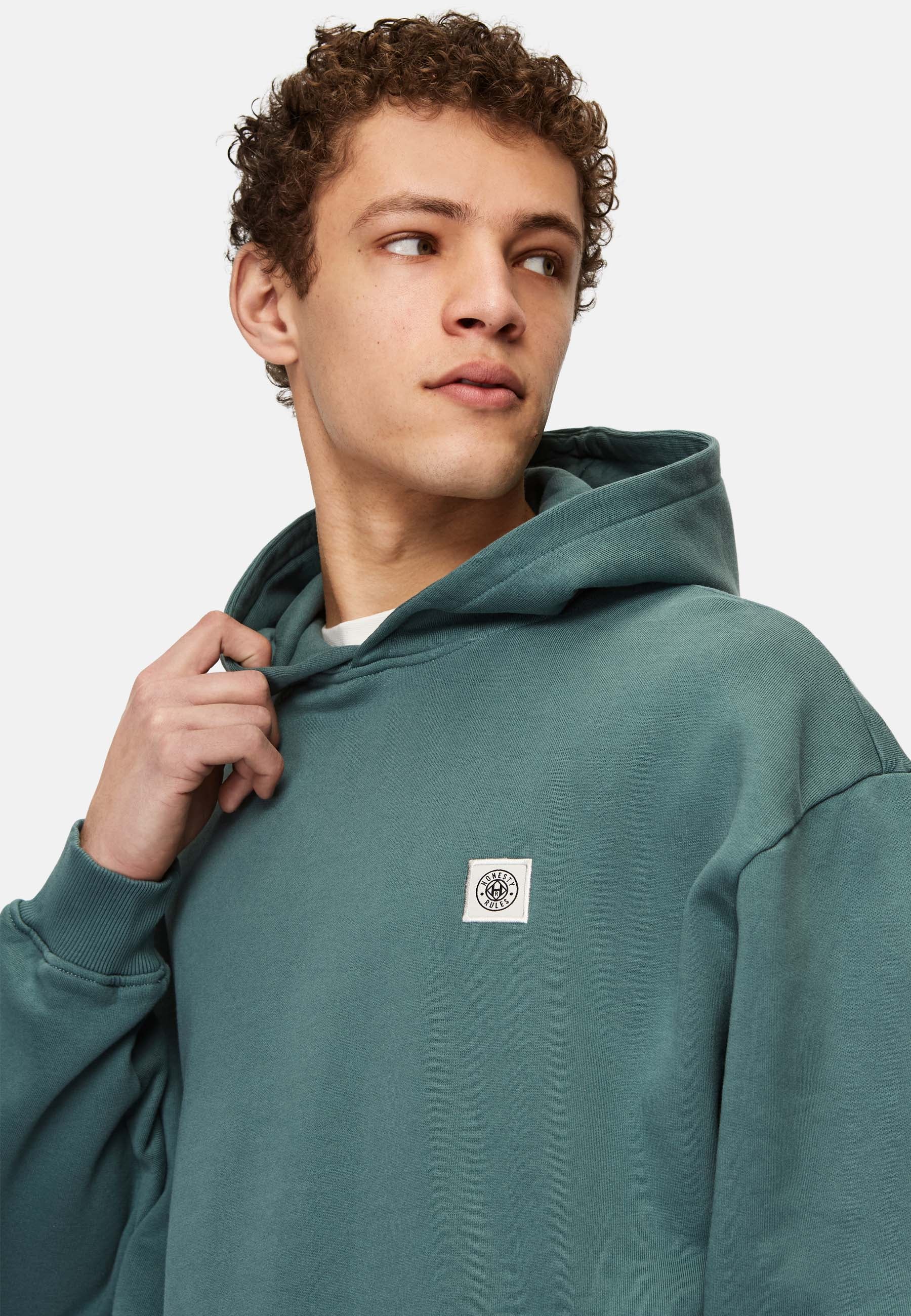 Loose Fit Logo Hooded