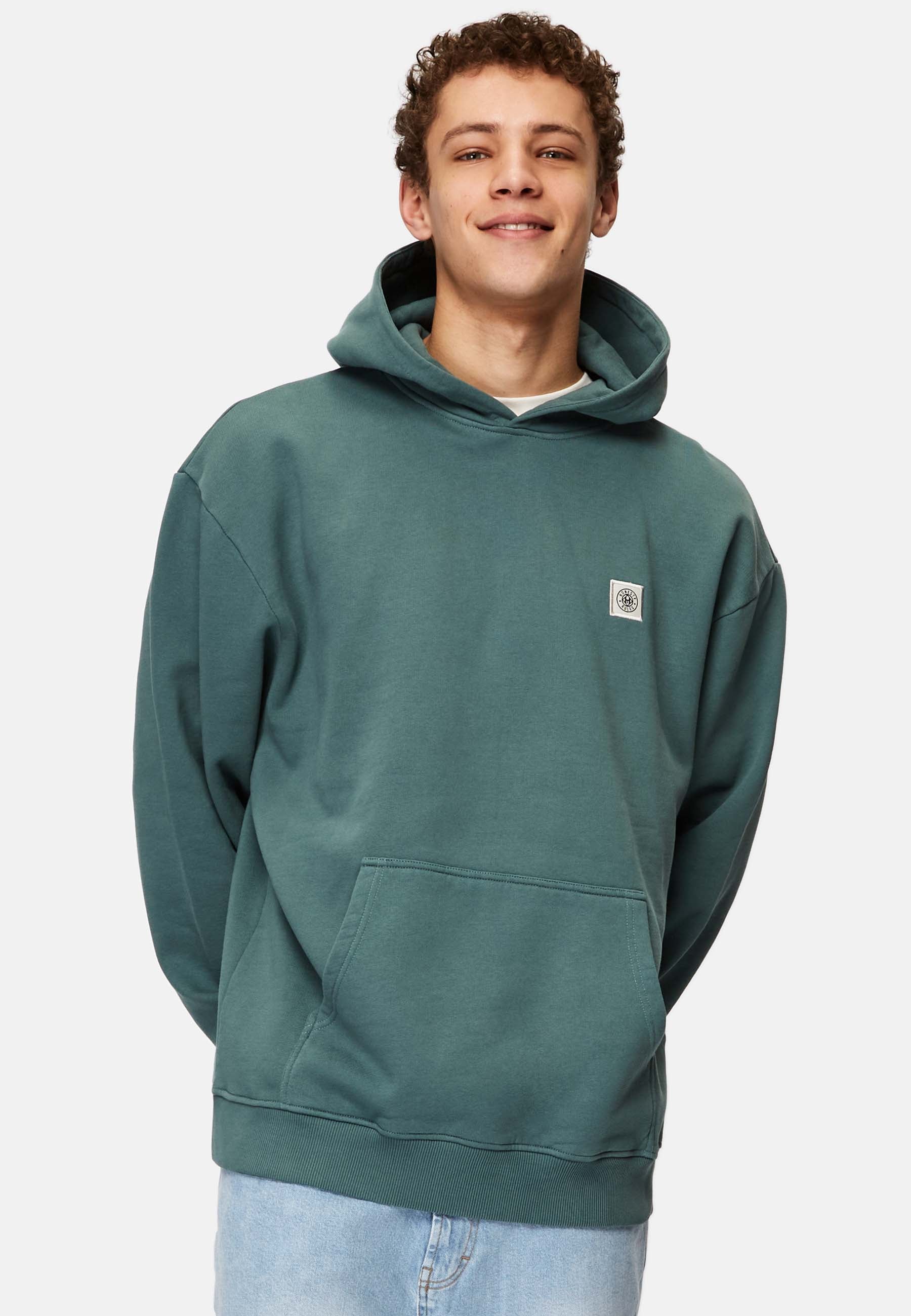 Loose Fit Logo Hooded