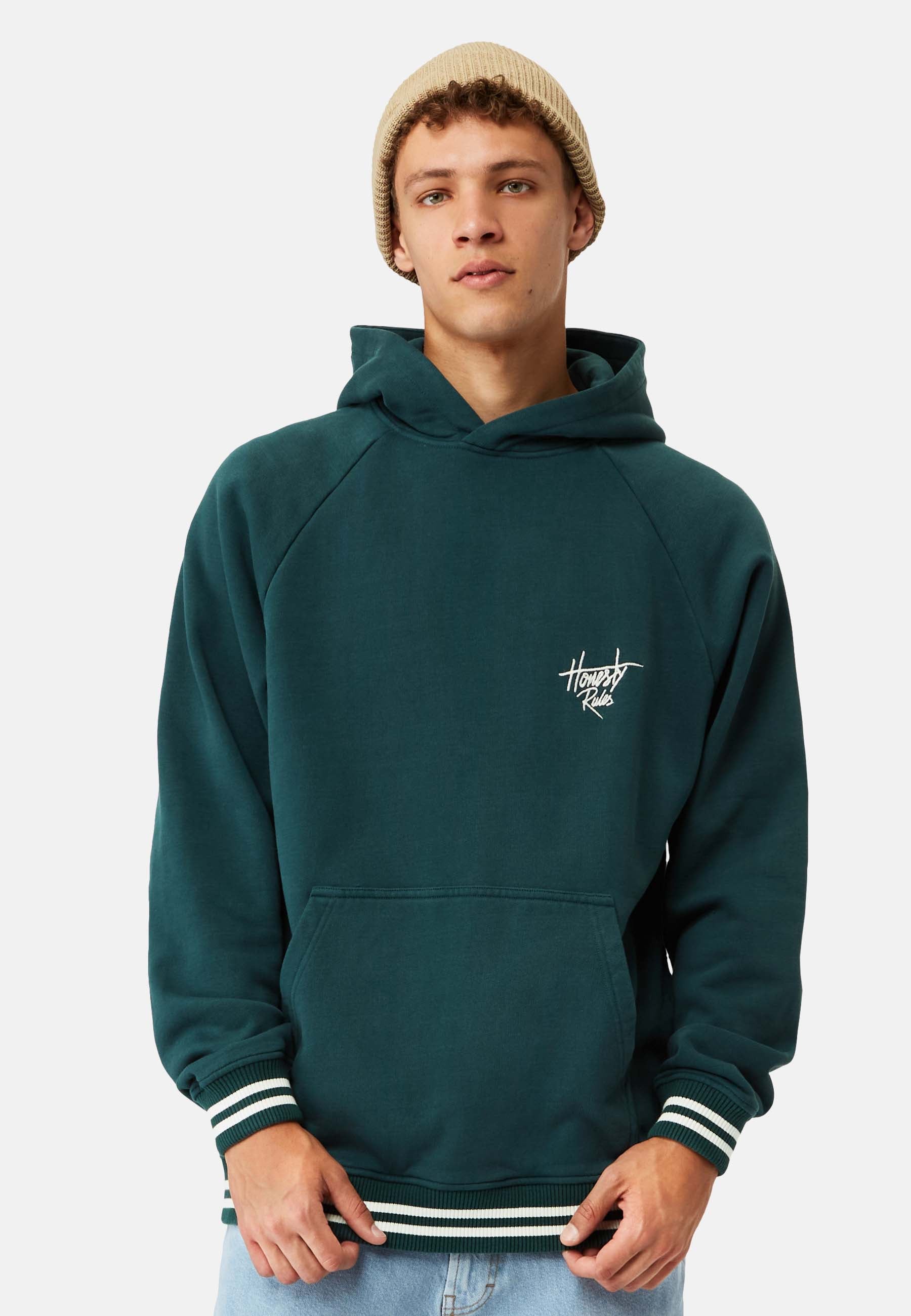 Campus Raglan Hooded