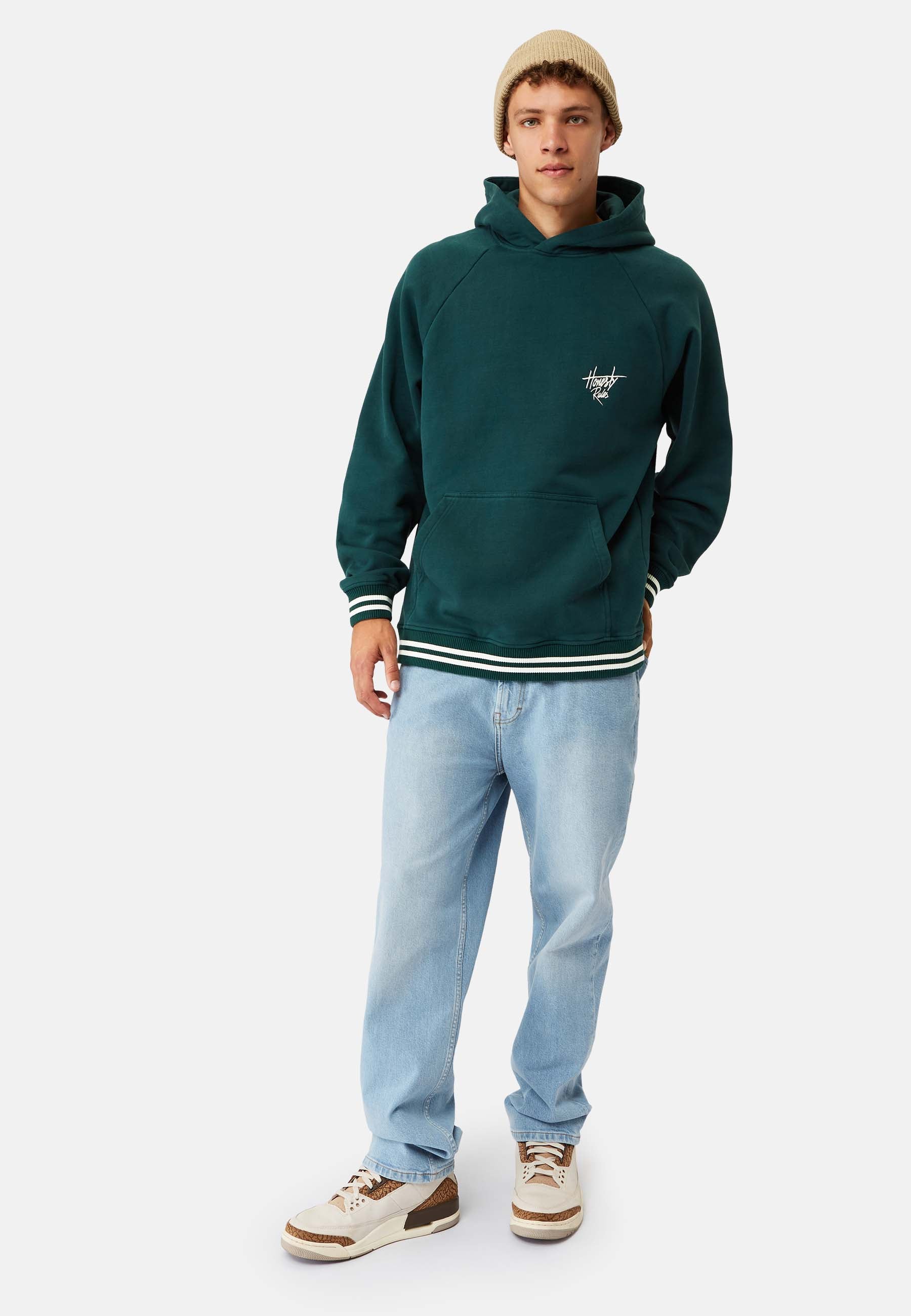 Campus Raglan Hooded