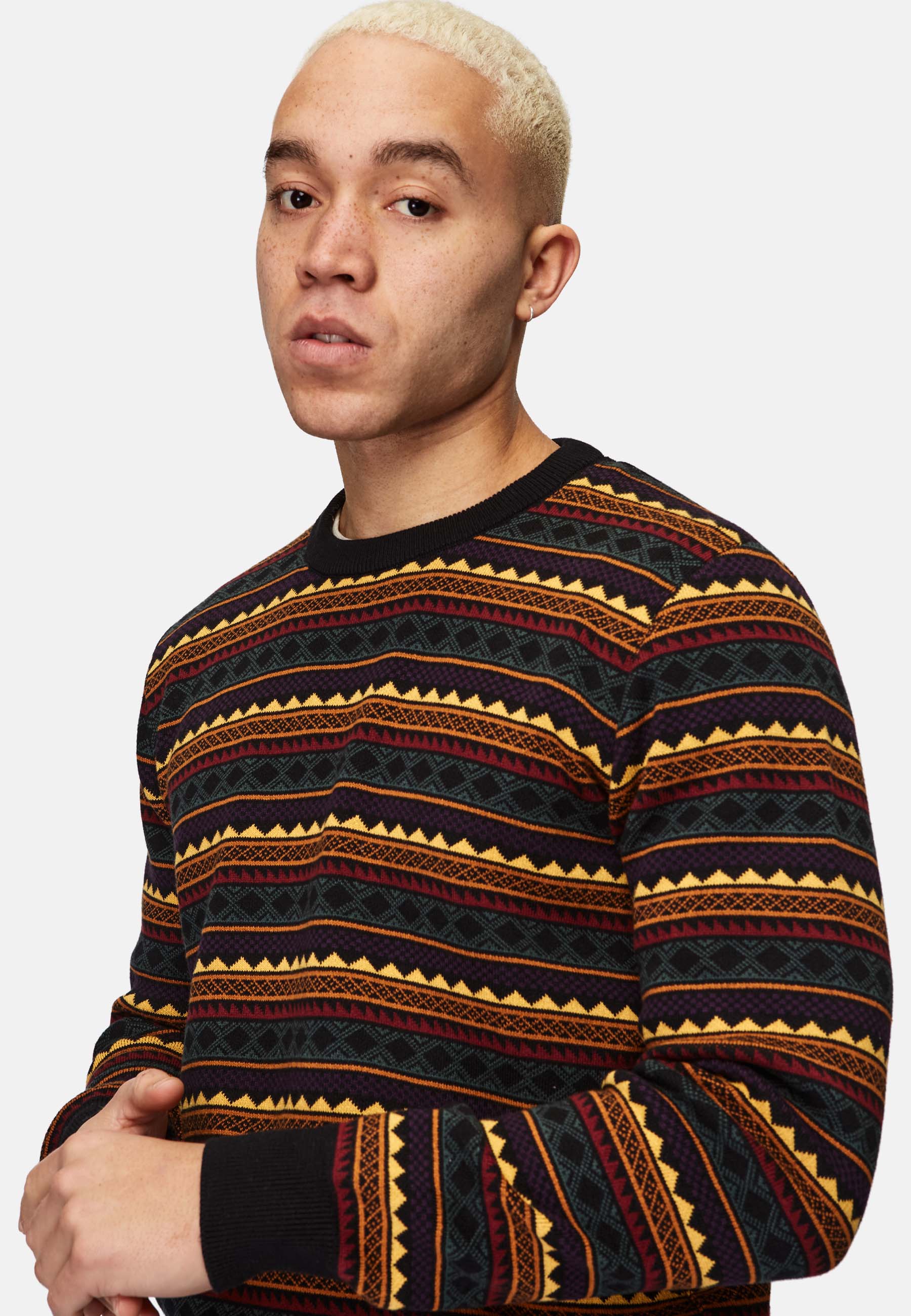 Jacquard Pullover