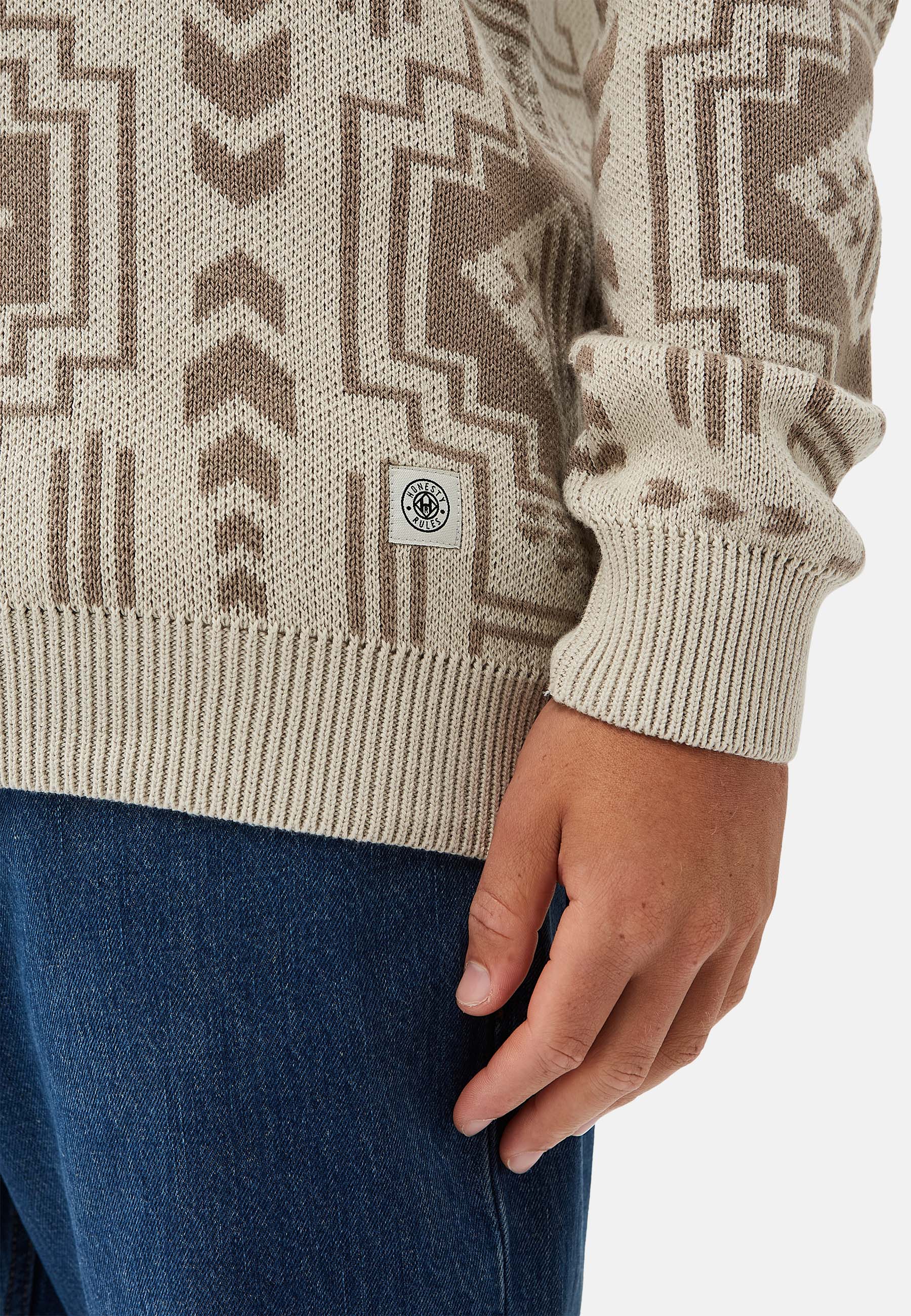 Jacquard Knitter II Pullover