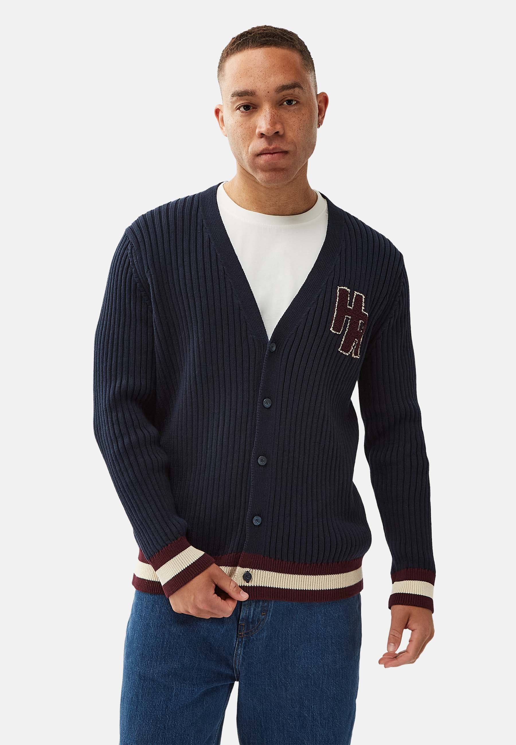 College Cardigan Pullover