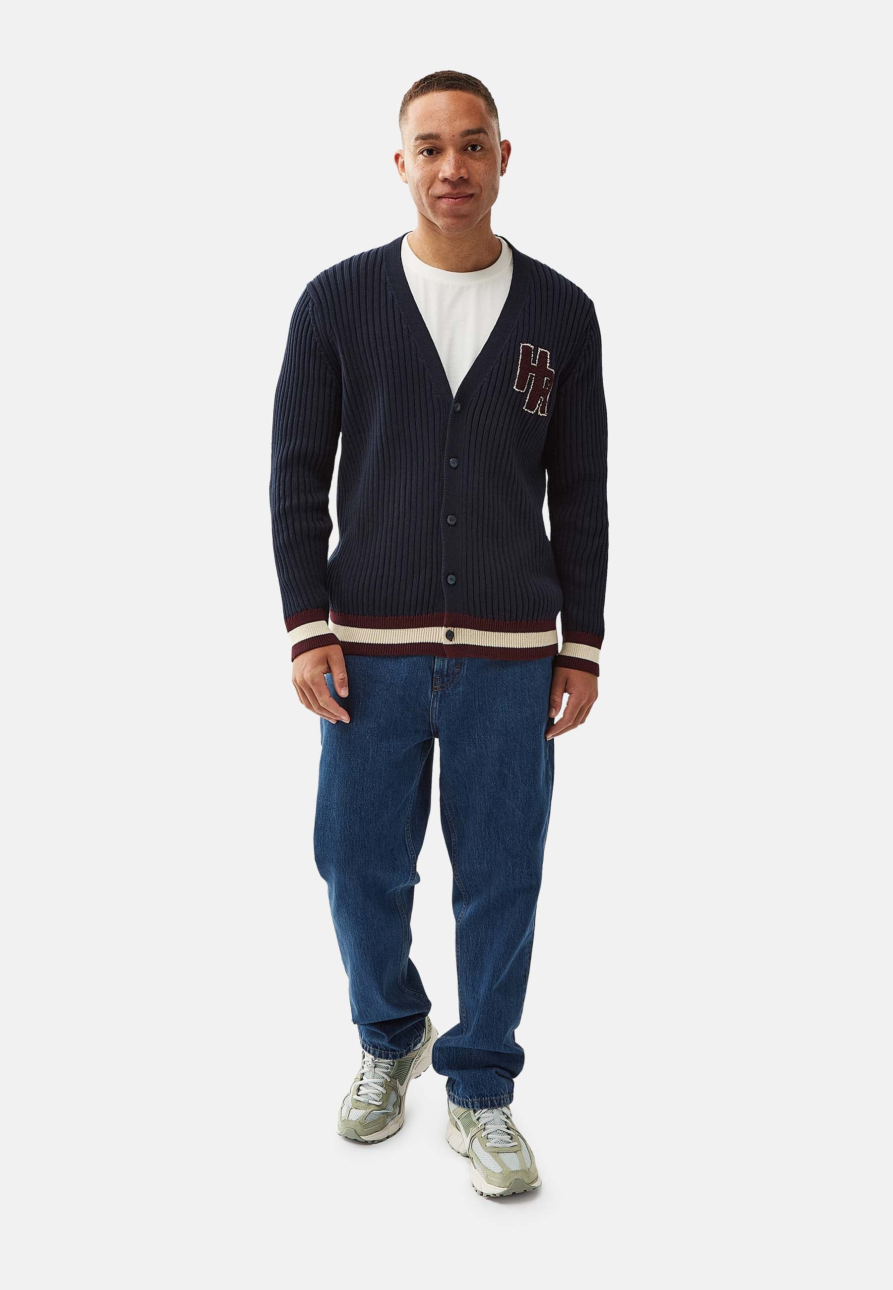 College Cardigan Pullover