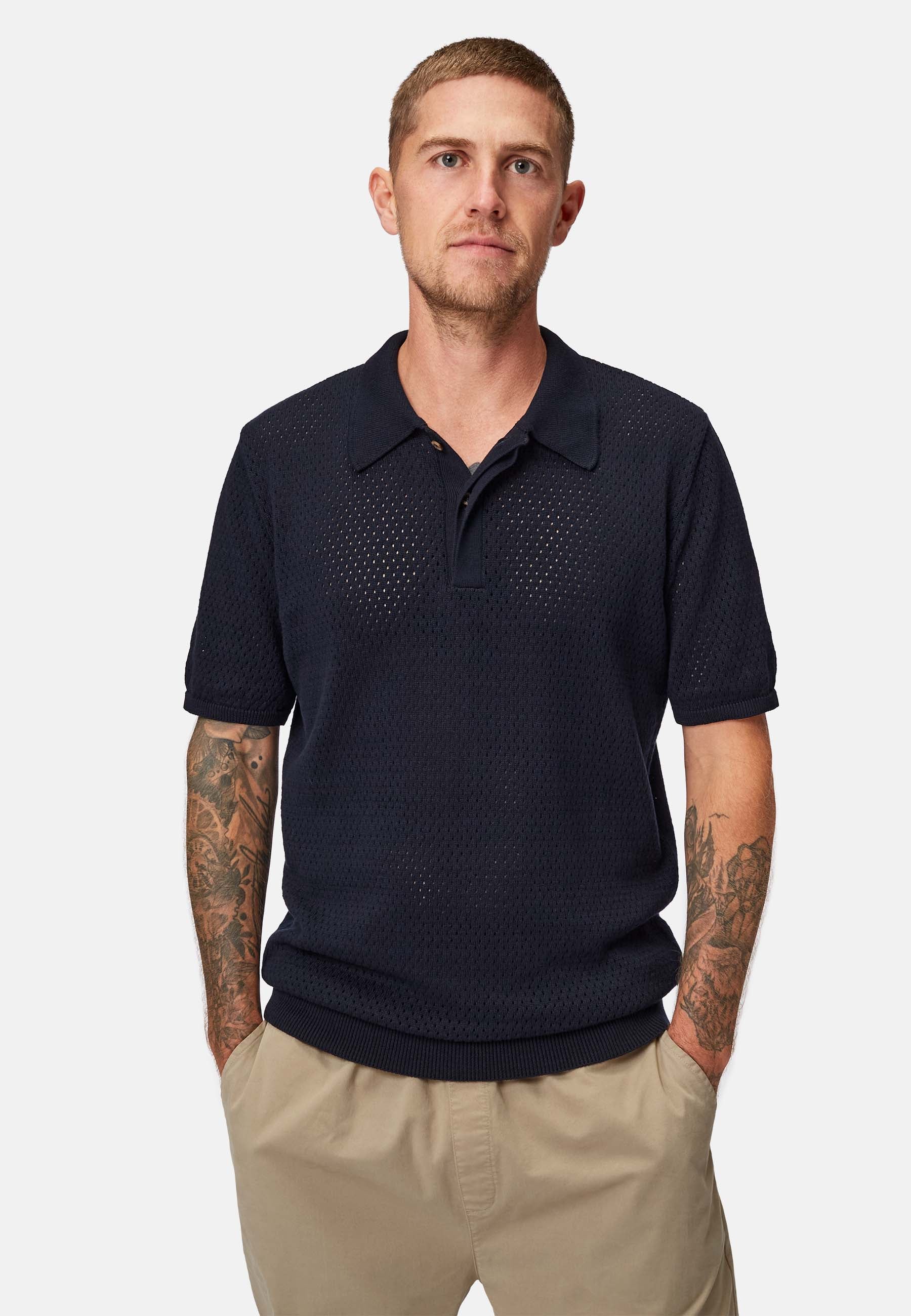 Ajour Polo Shirt