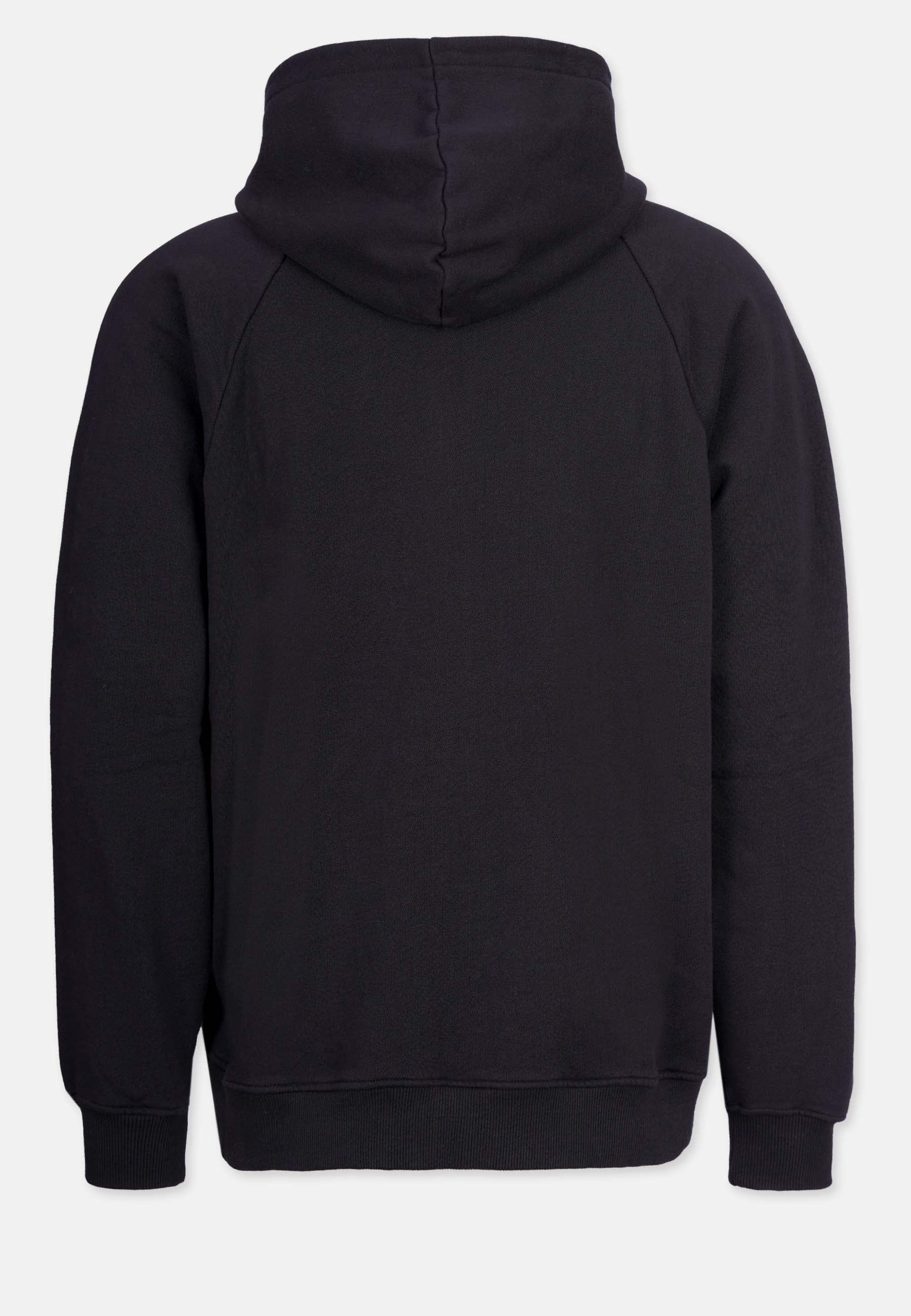 Looose Fit Raglan Zip Hooded