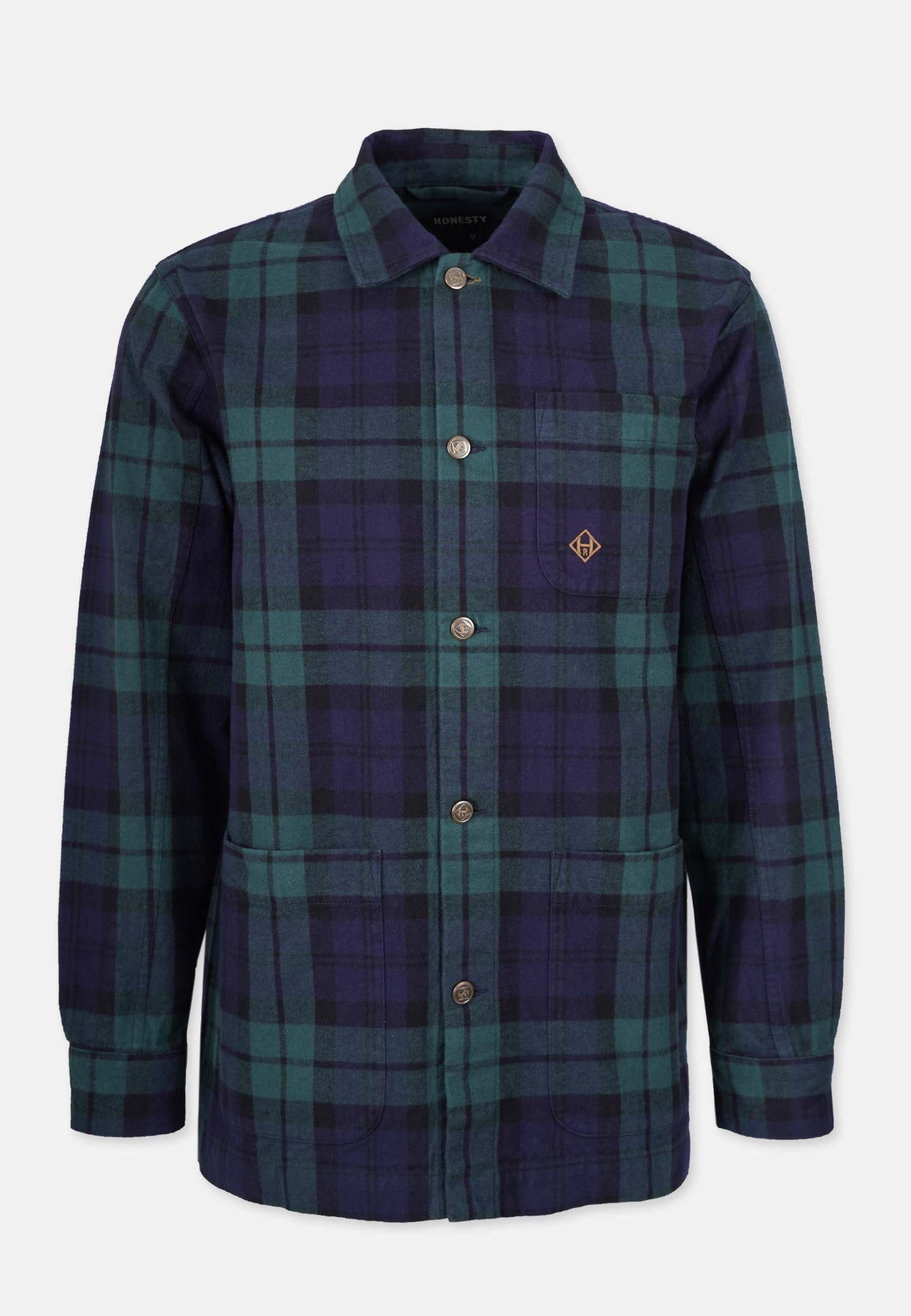 Flannel Over Shirt Jacket