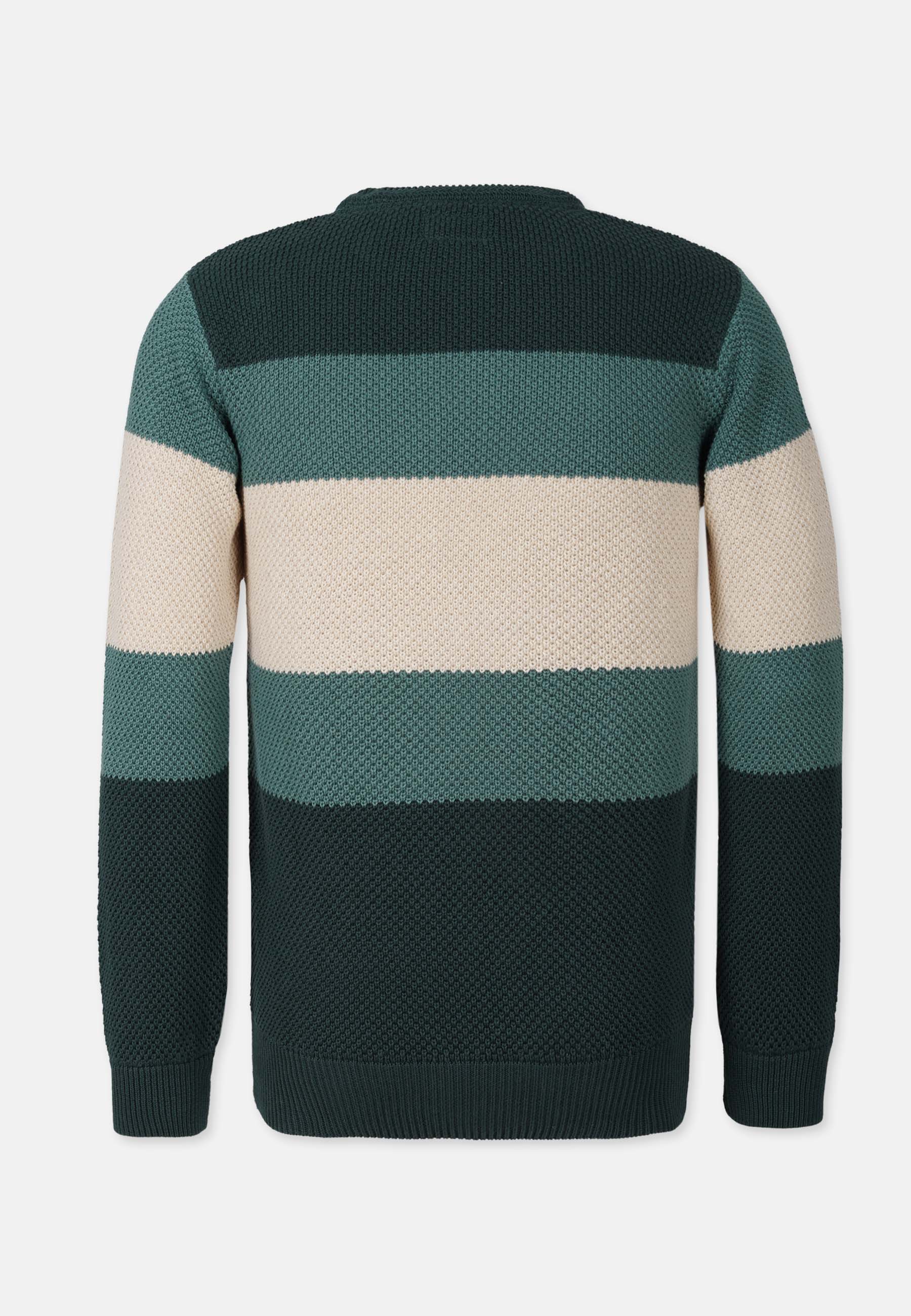 Grid Blocked Pullover