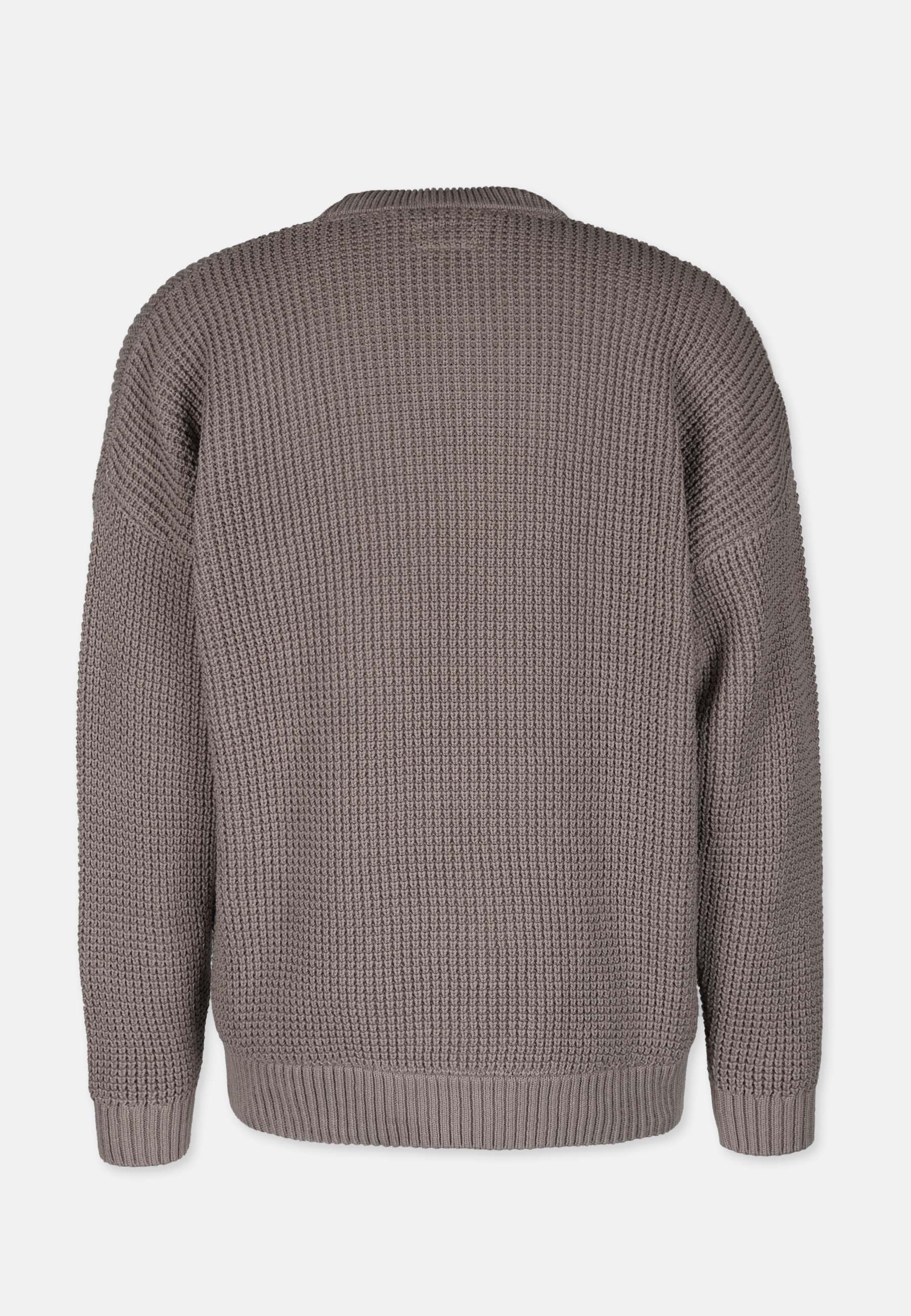 Boxy Waffle Knitter Pullover