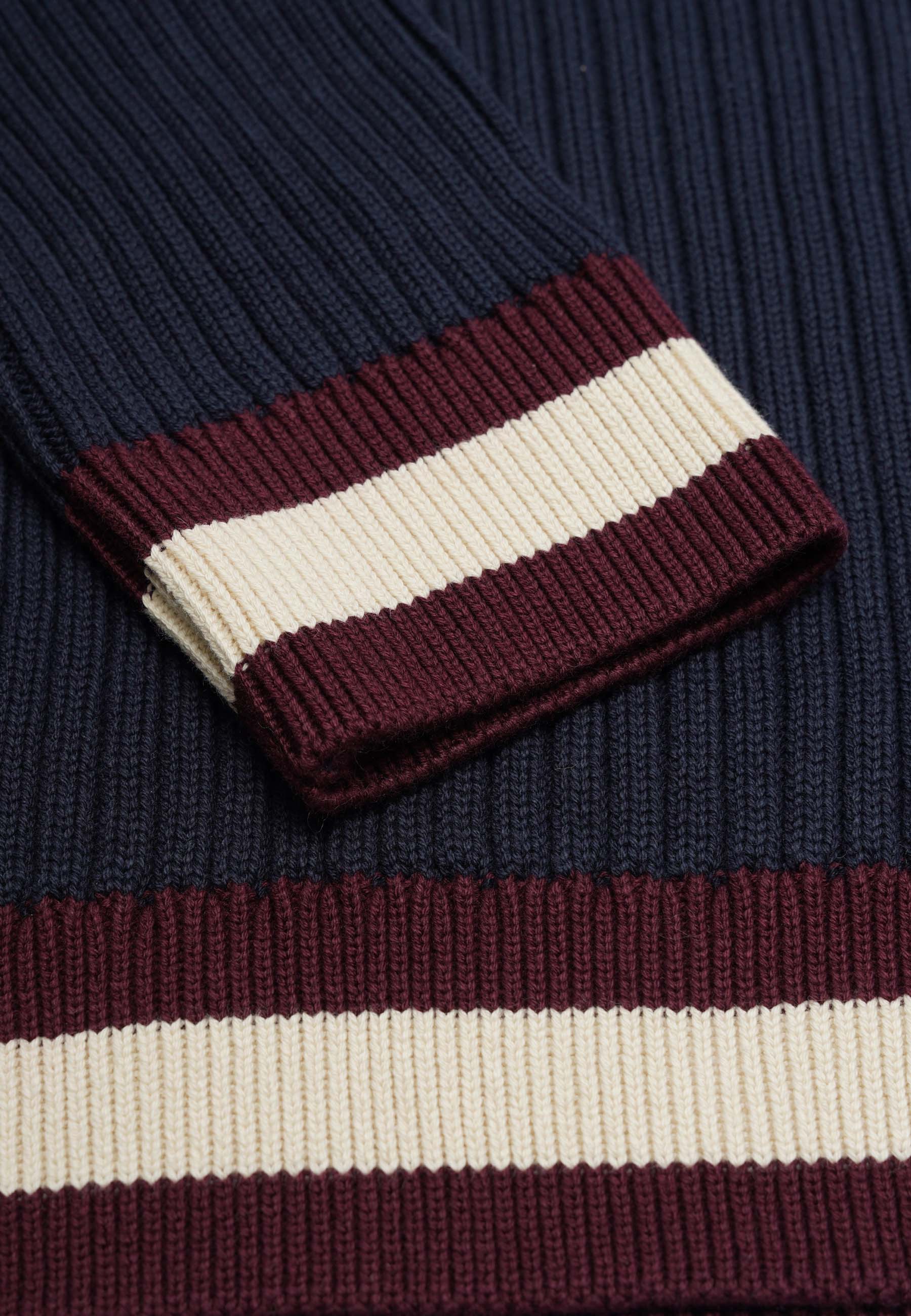 College Cardigan Pullover