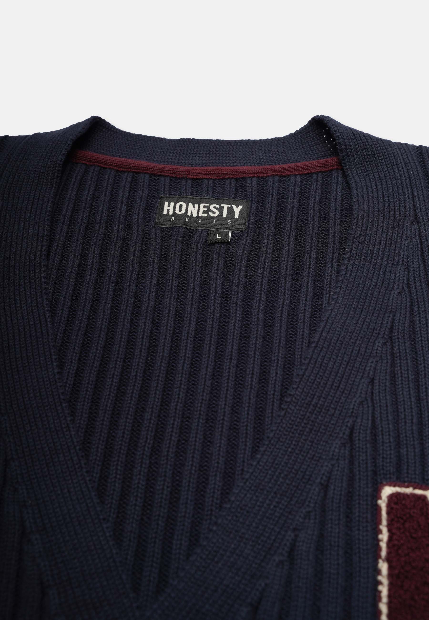 College Cardigan Pullover