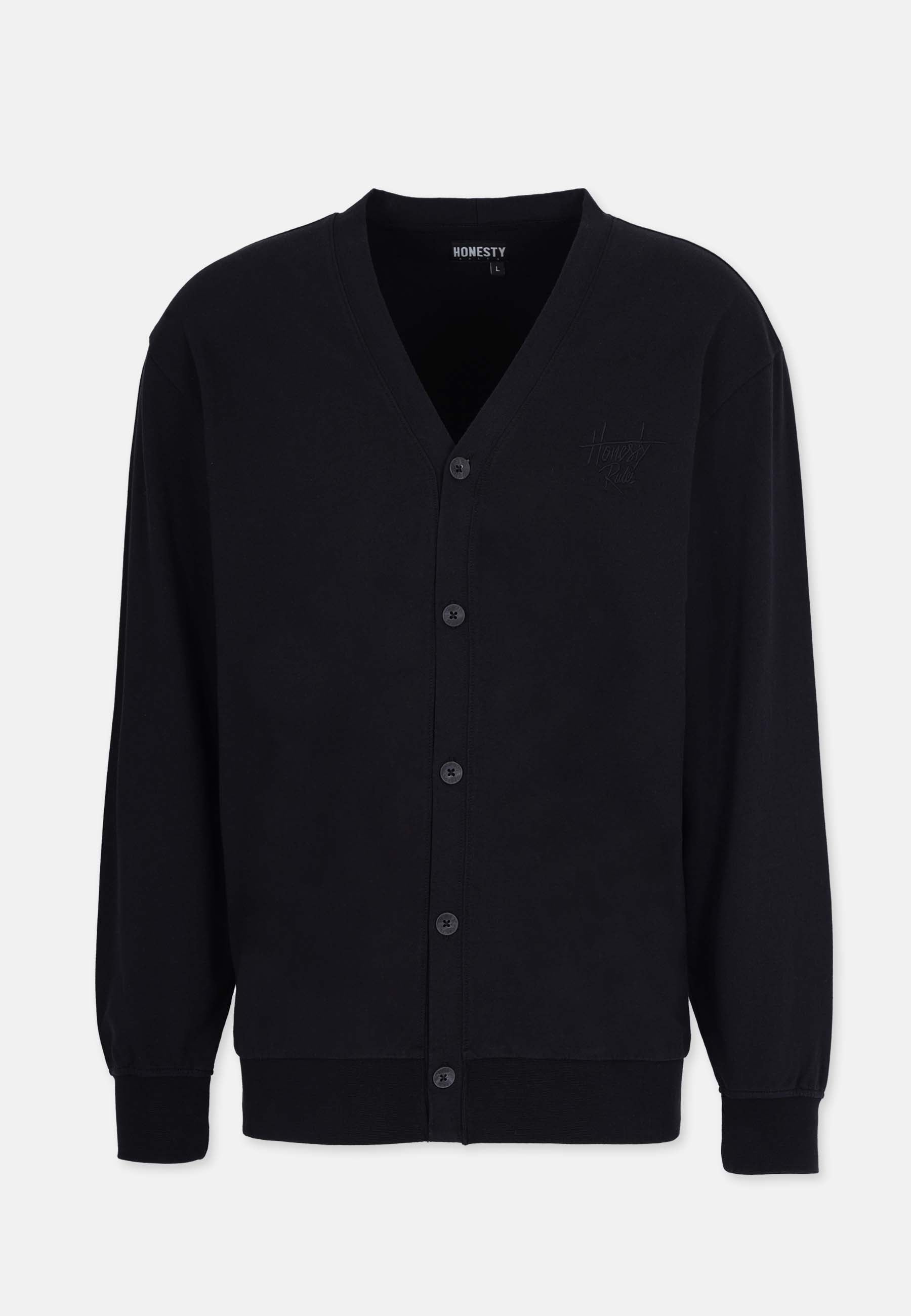 French Terry Cardigan Longsleeve