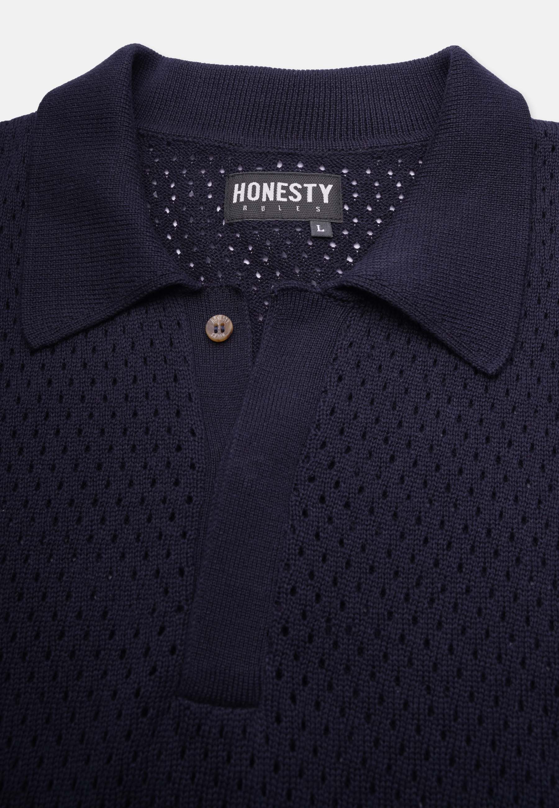 Ajour Polo Shirt