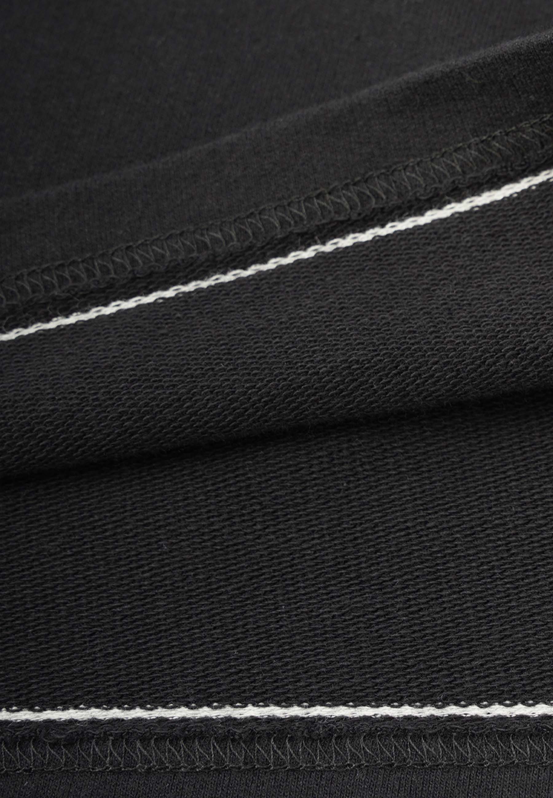 Oversize French Terry Striped T-Shirt