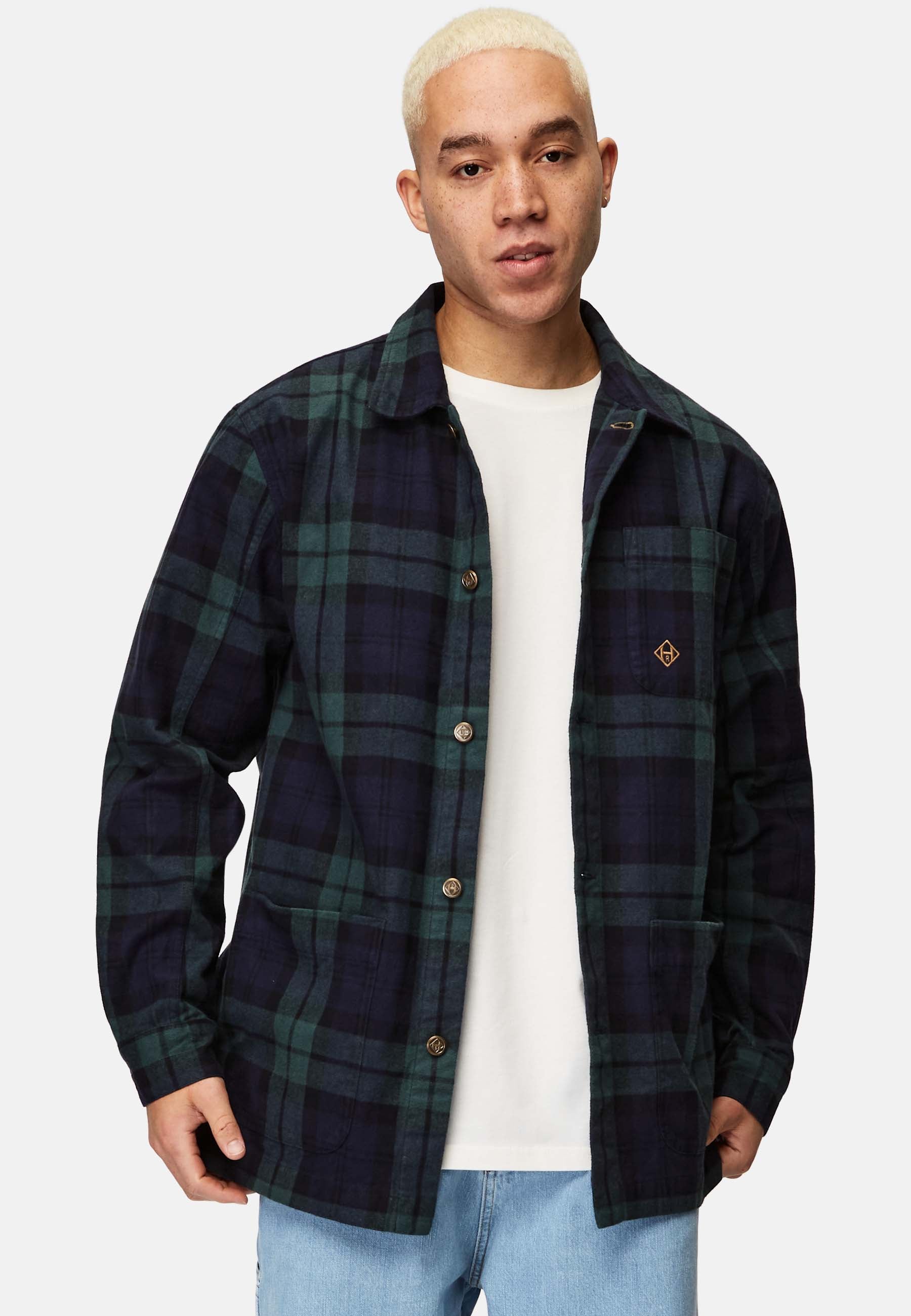 Flannel Over Shirt Jacket