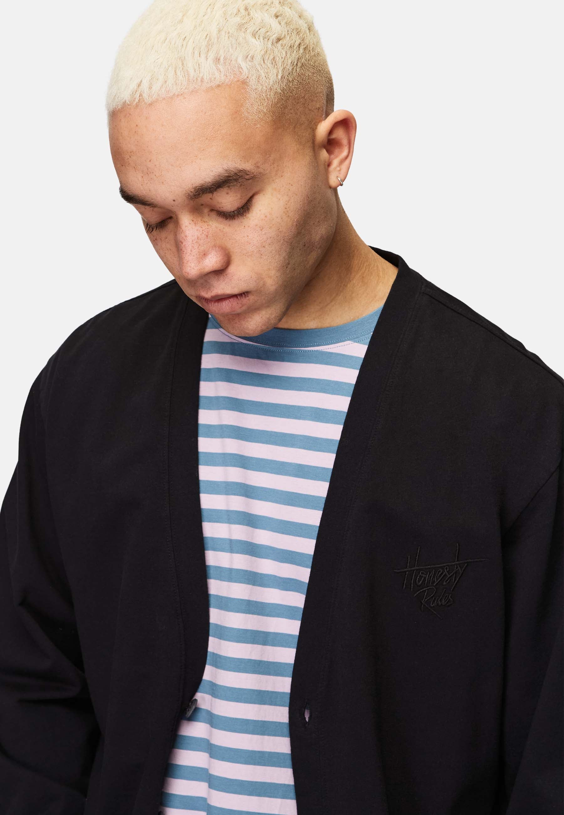 French Terry Cardigan Longsleeve