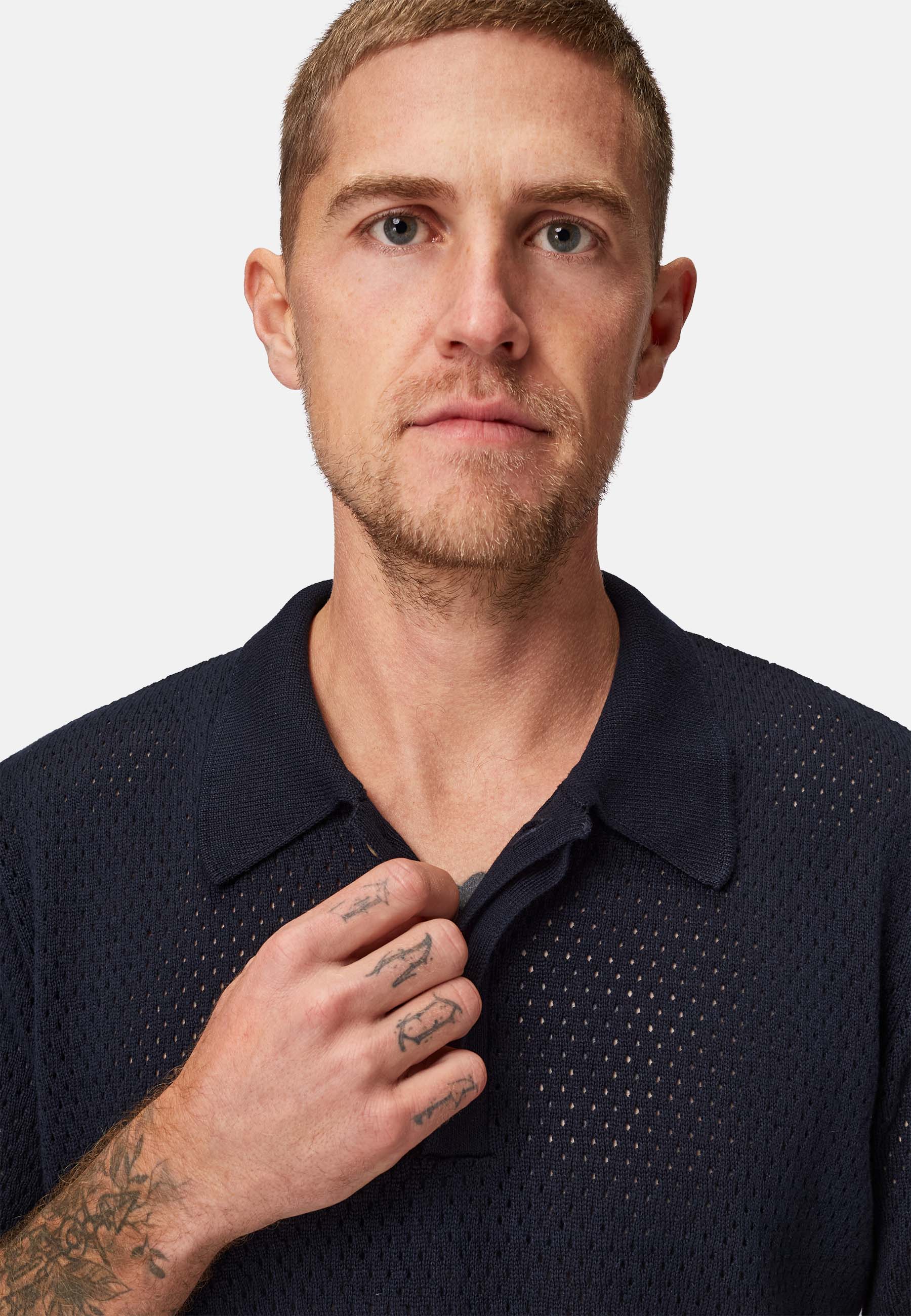 Ajour Polo Shirt