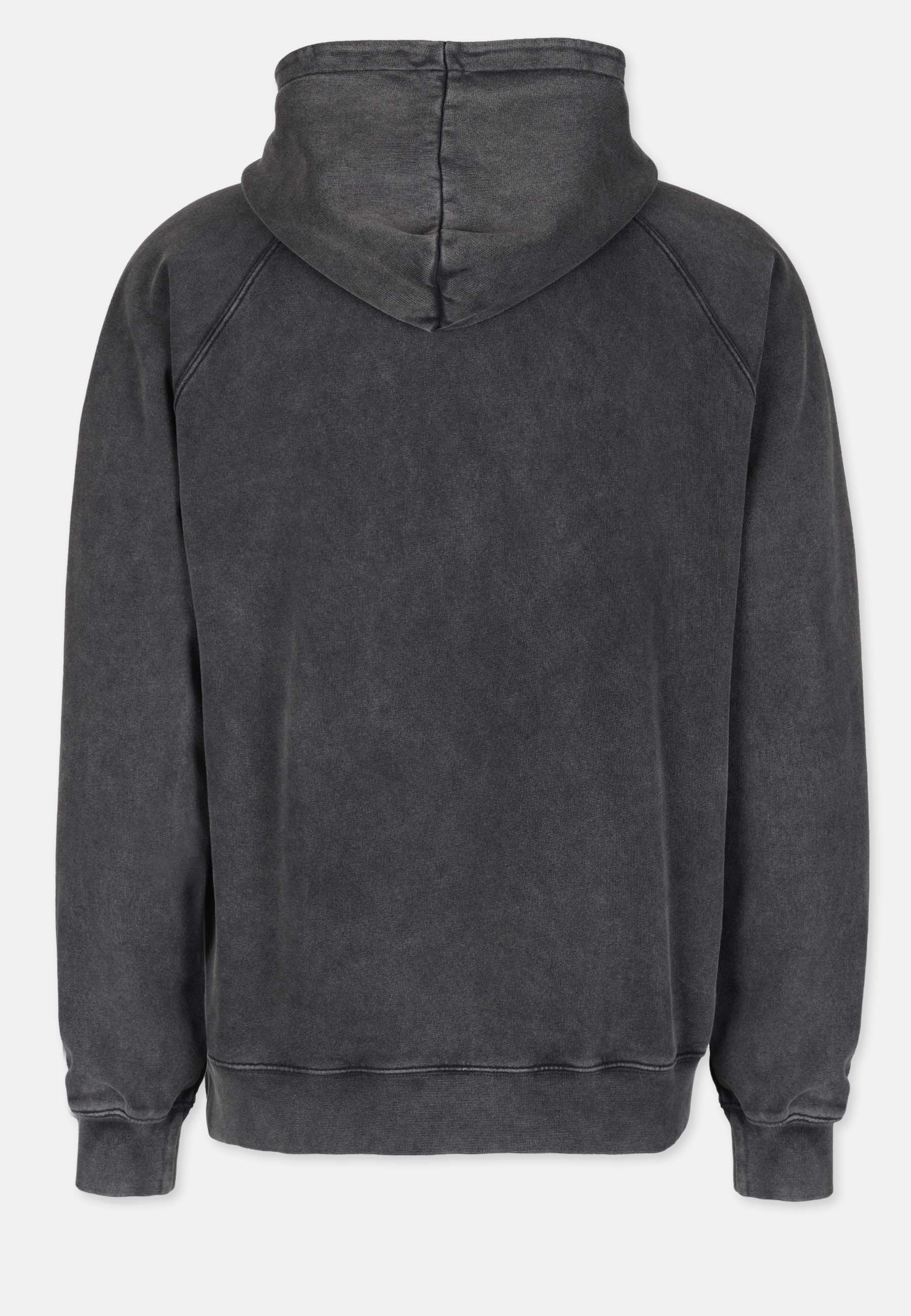 Faded Raglan Hooded