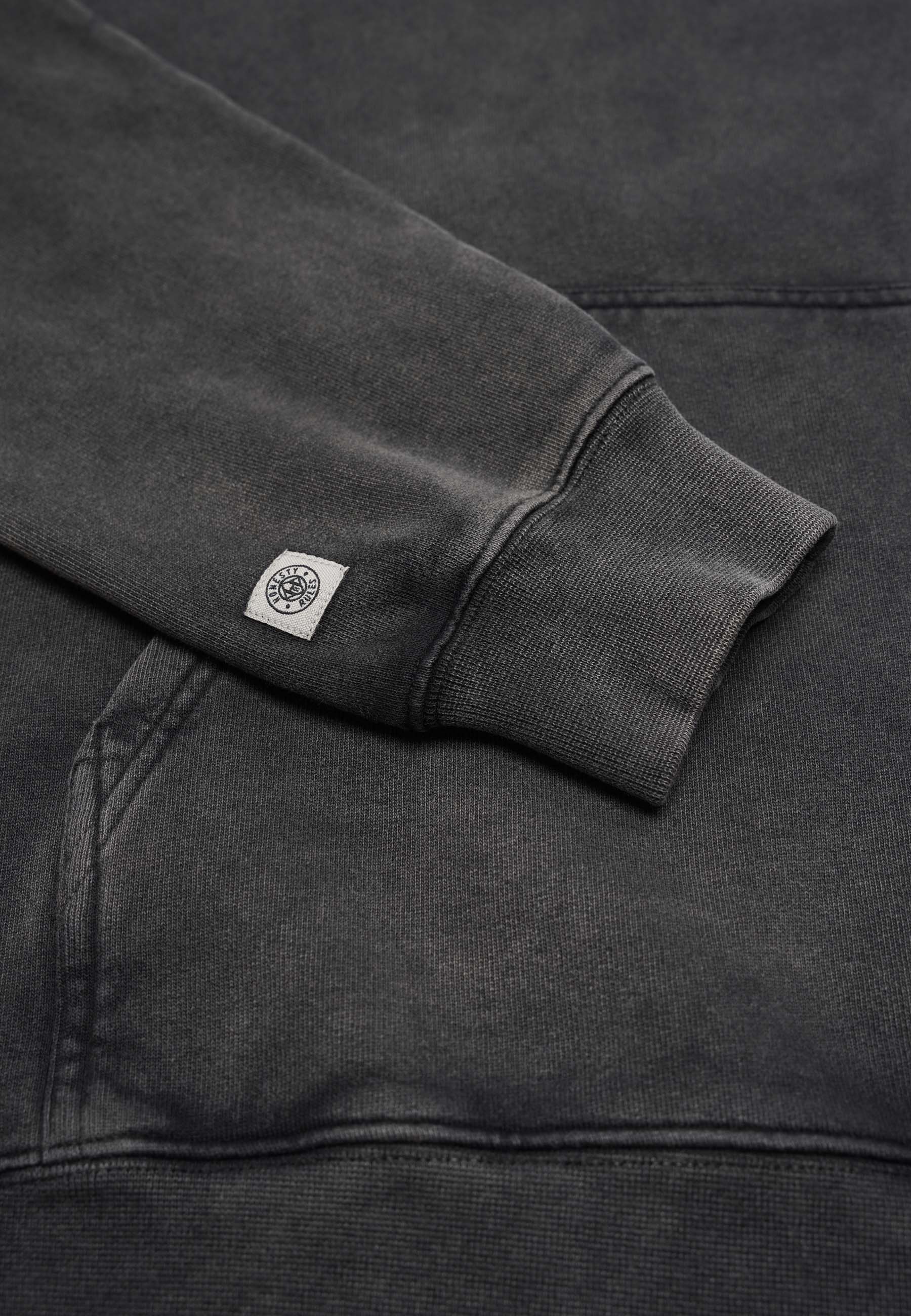 Faded Raglan Hooded