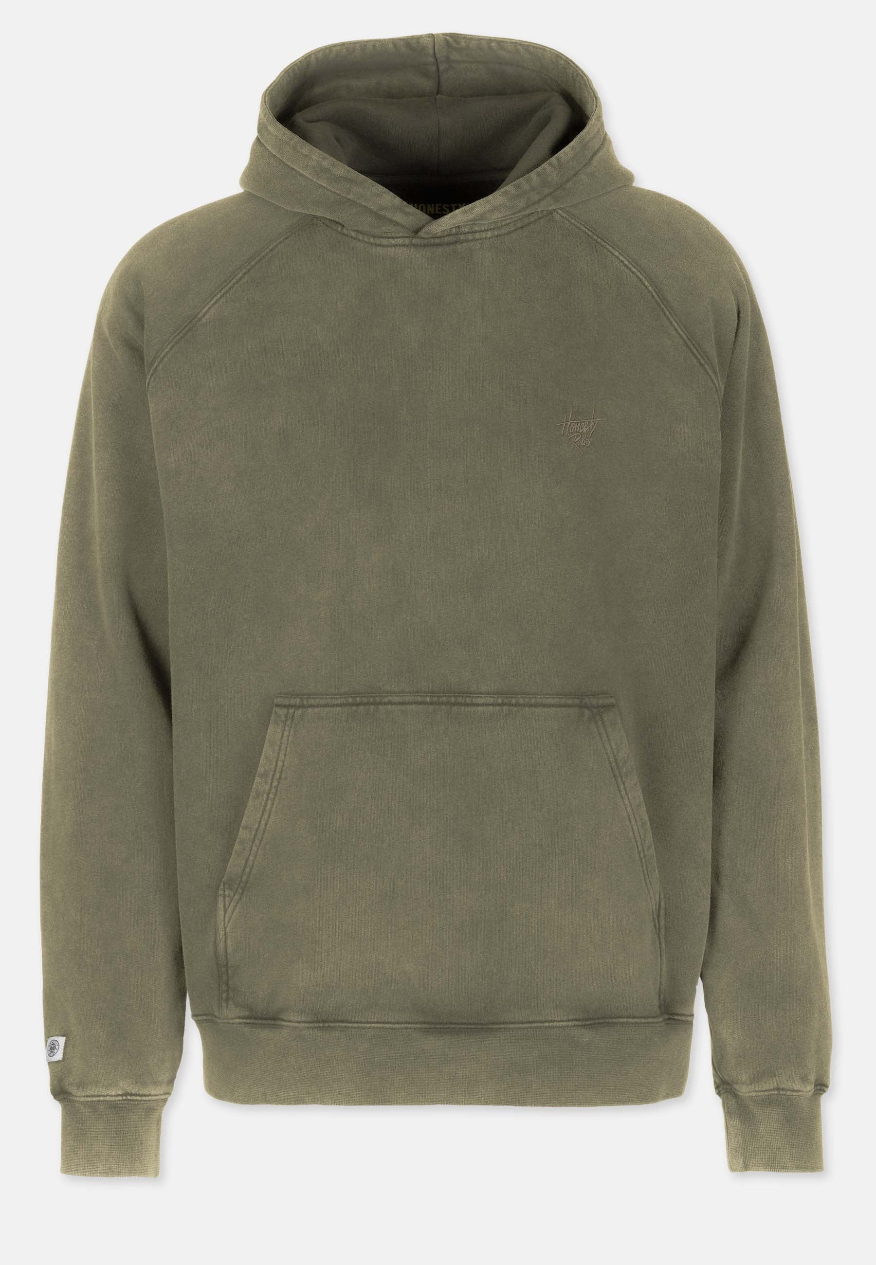 Faded Raglan Hooded