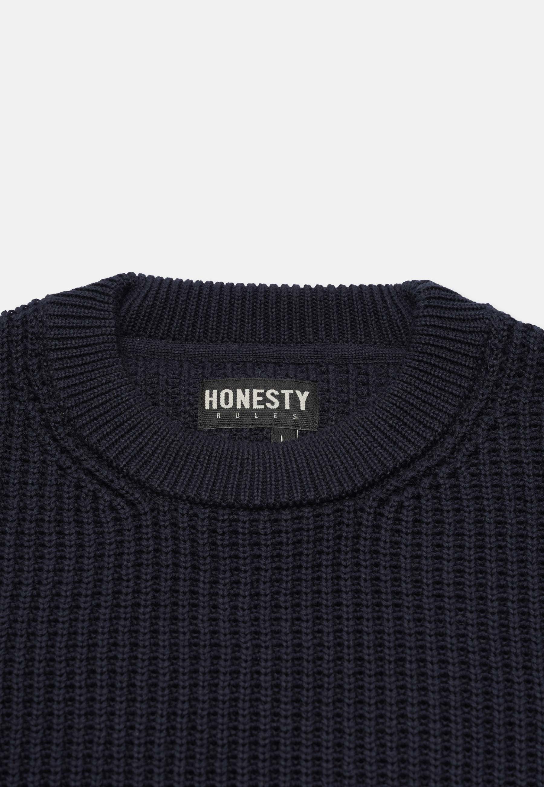 Boxy Waffle Knitter Pullover